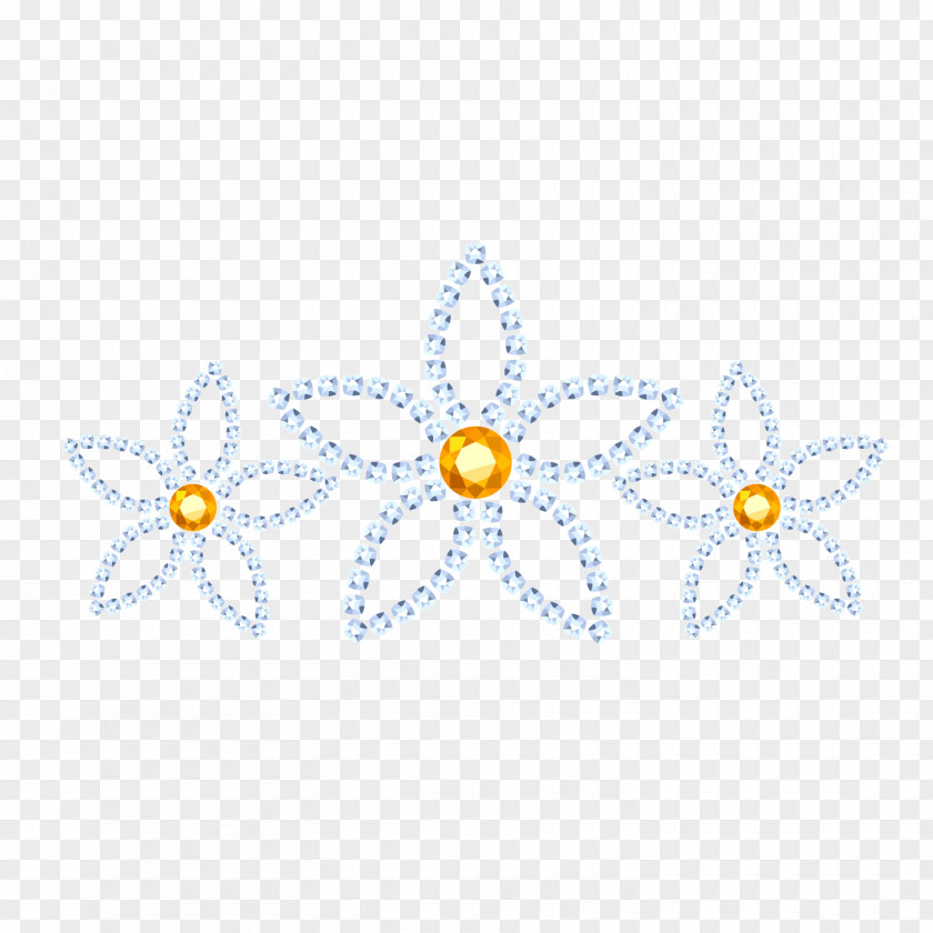 Vector Bare Diamond Five-pointed Star Material White Body Piercing Jewellery Pattern PNG