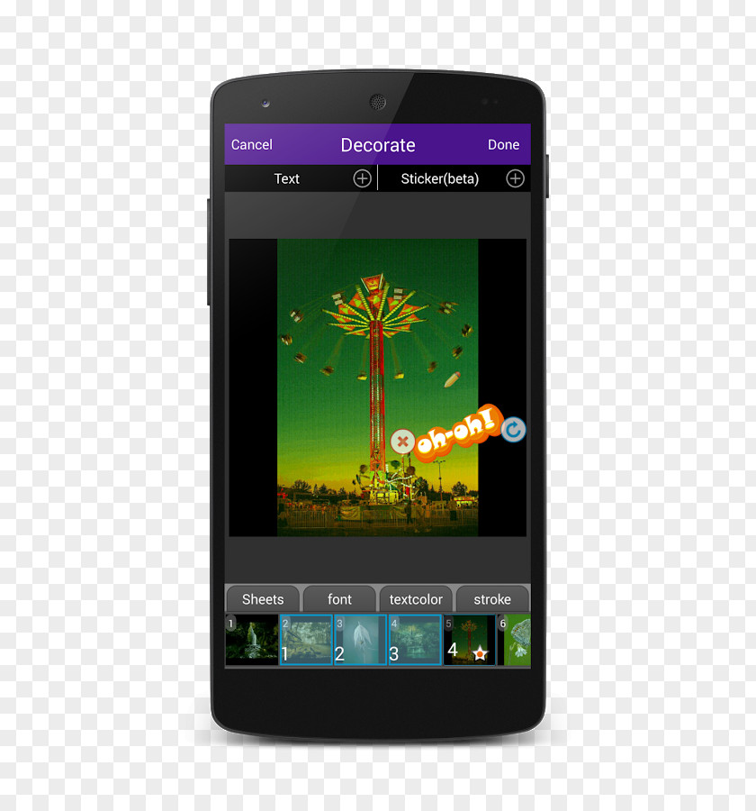 Android Mobile Phones Application Software Text Editing PNG