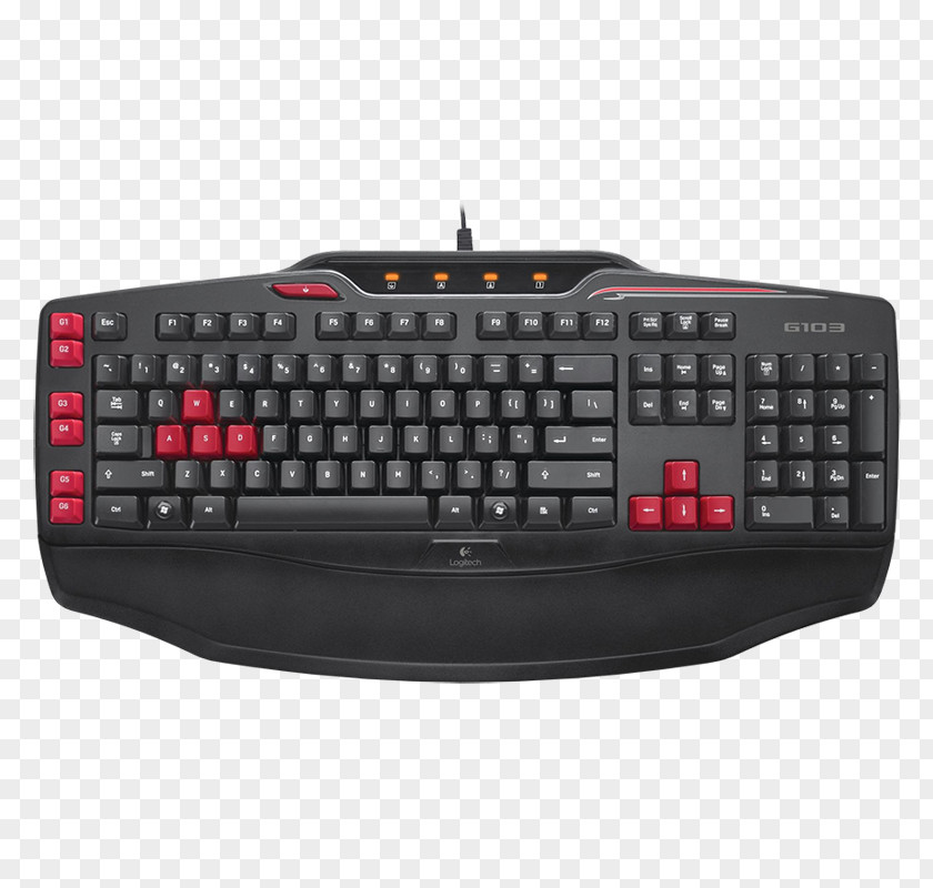 Computer Mouse Keyboard Logitech G103 Gaming Keypad PNG