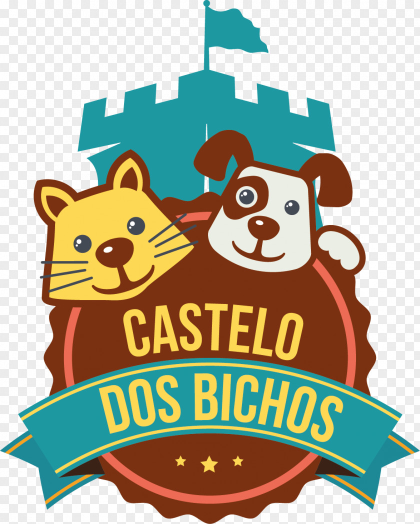 Dog Pet Shop Logo Label Castelo Dos Bichos PNG