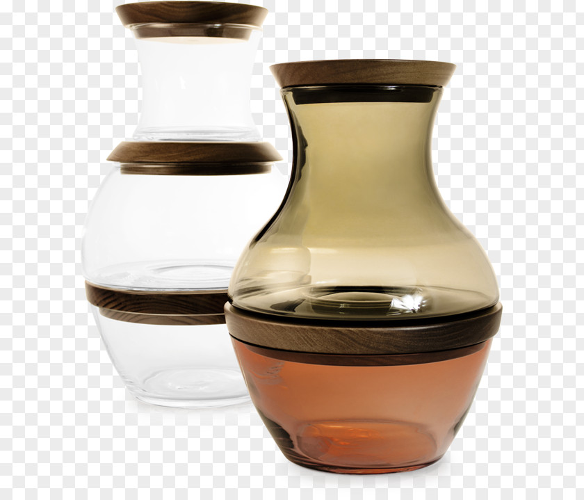 Glass Decorative Arts Vase Transparent Wood Composites PNG