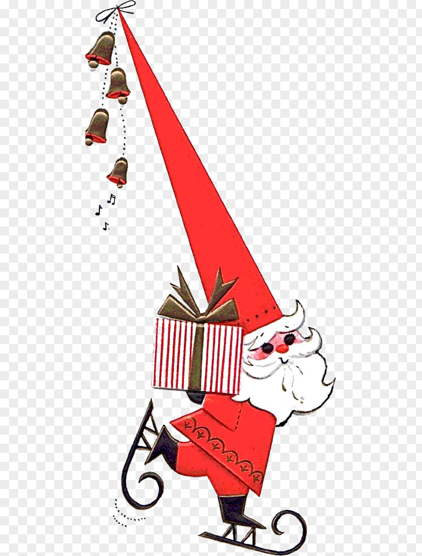 Papa Christmas Tree Santa Claus Card Clip Art PNG