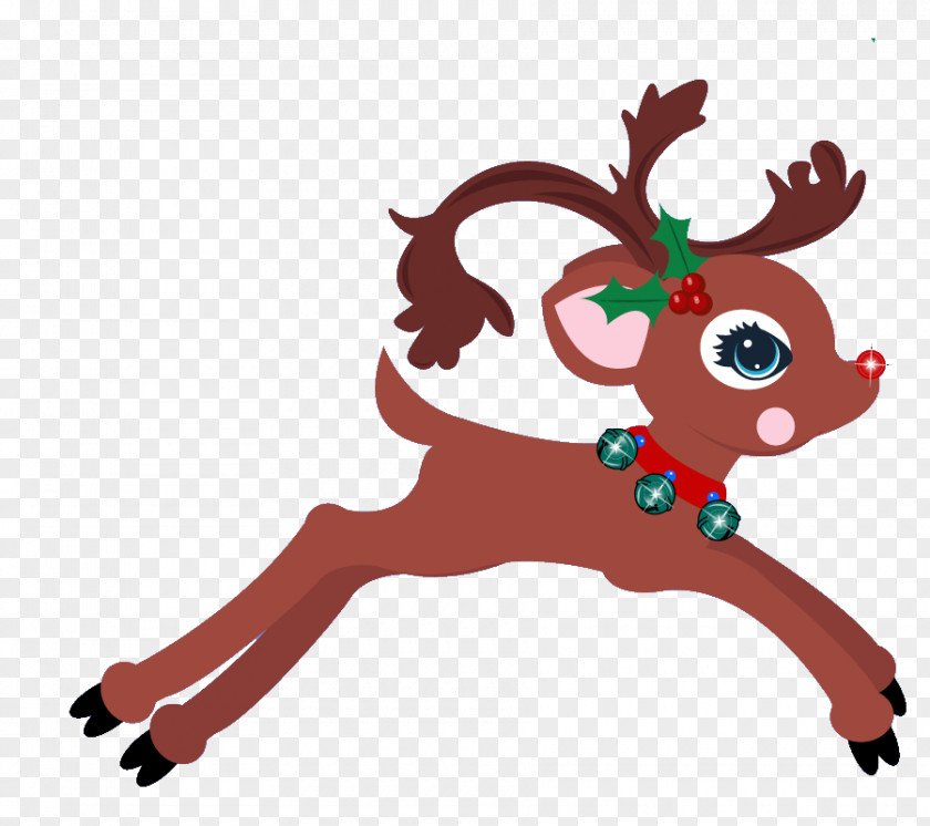 Reindeer Antler Character Clip Art PNG