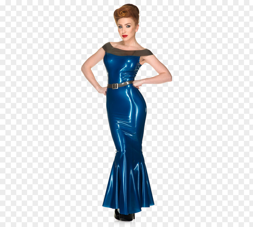 Women Cloth Gown Cocktail Dress Satin Shoulder PNG