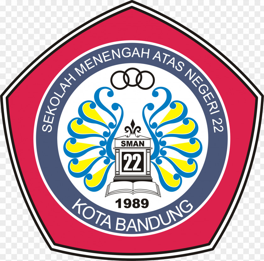 Alamat SMAN 22 Bandung High School Logo Dance Education PNG