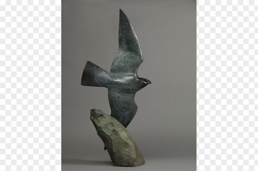 Falcon Bronze Sculpture Stone Carving Statue Wood PNG