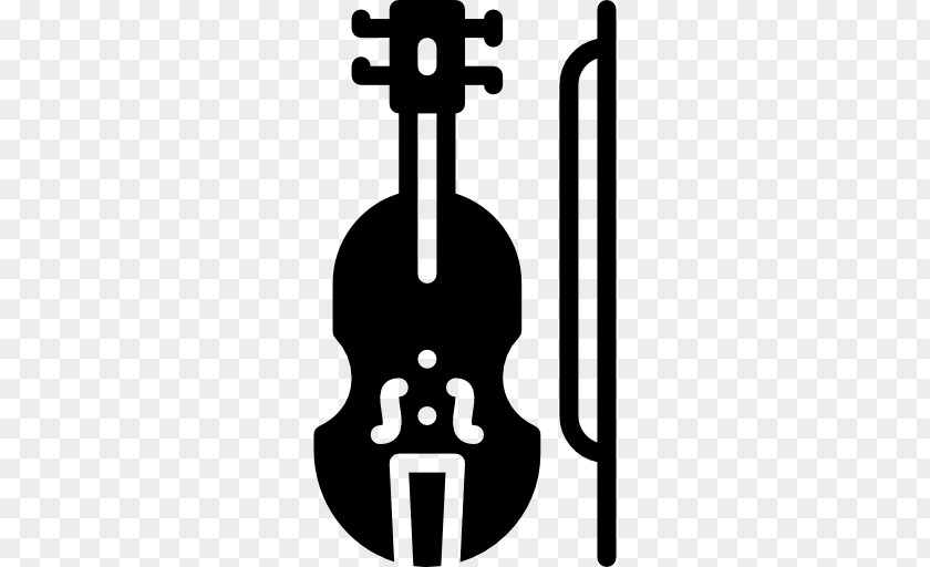 Violin Technology White Line Font PNG