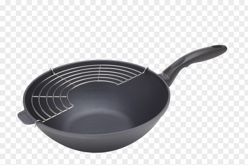 Wok Frying Pan Swiss Diamond International Switzerland Non-stick Surface PNG