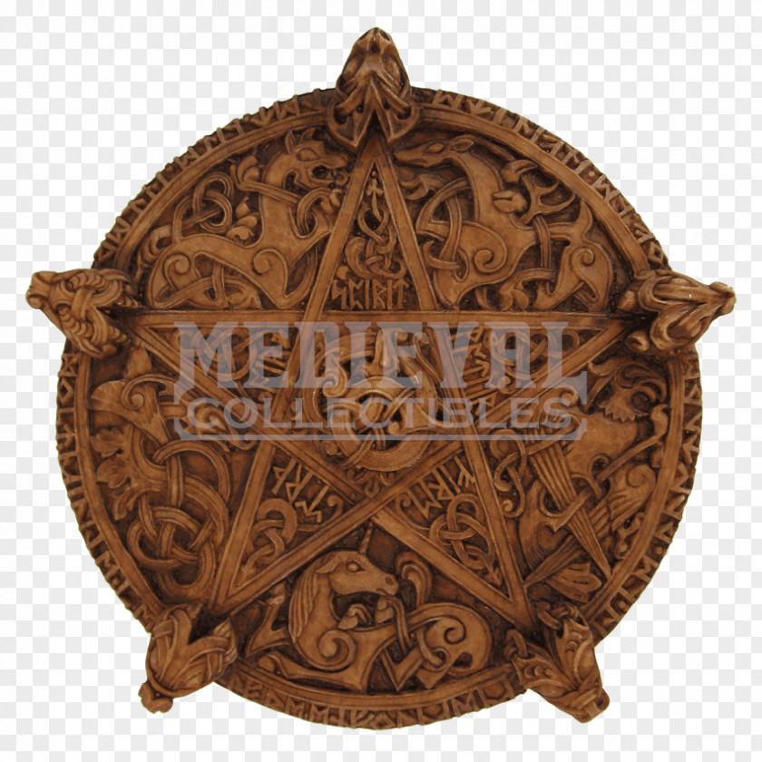 Wood Pentacle Pentagram Zazzle Bumper Sticker PNG