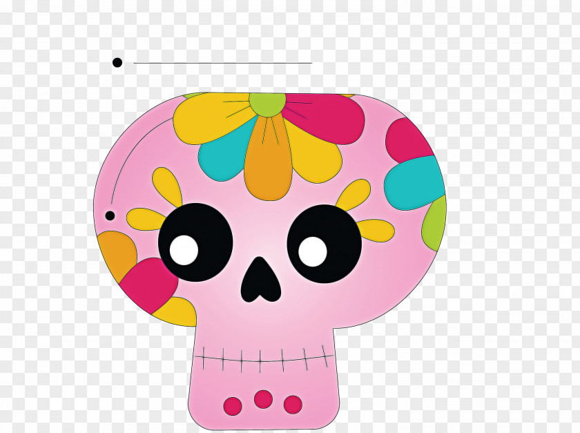 Calavera La Catrina Sugar Skull PNG