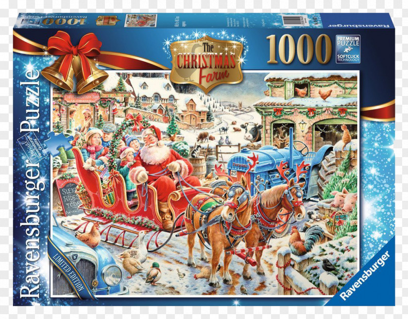 Farmer Jigsaw Puzzles The Christmas Cupboard Ravensburger PNG