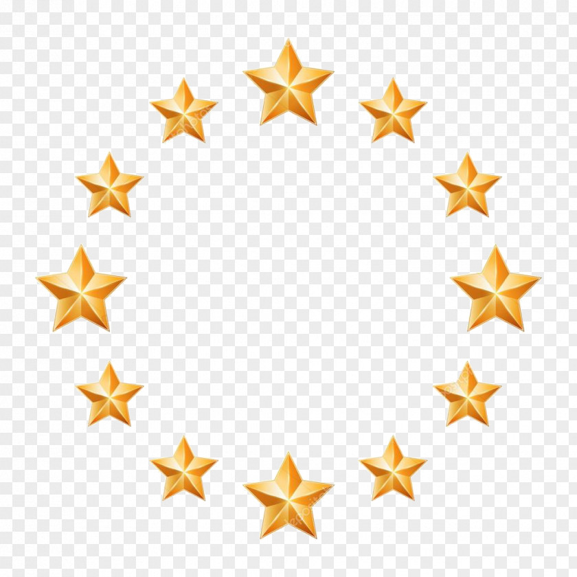 Isolated On White Background Golden Star Vector Graphics Stock Illustration Royalty-free Circle PNG