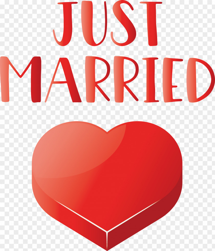 Just Married Wedding PNG