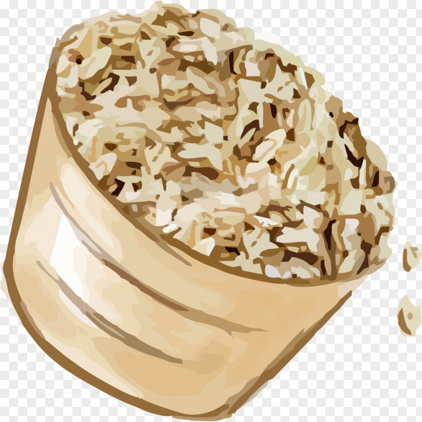 Painted Brown Rice Camargue Red PNG