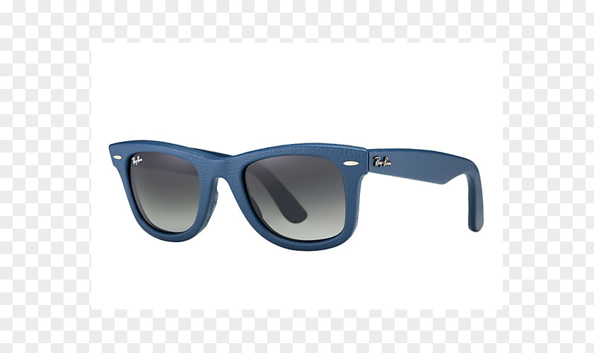Ray Ban Ray-Ban Original Wayfarer Leather Sunglasses Classic PNG