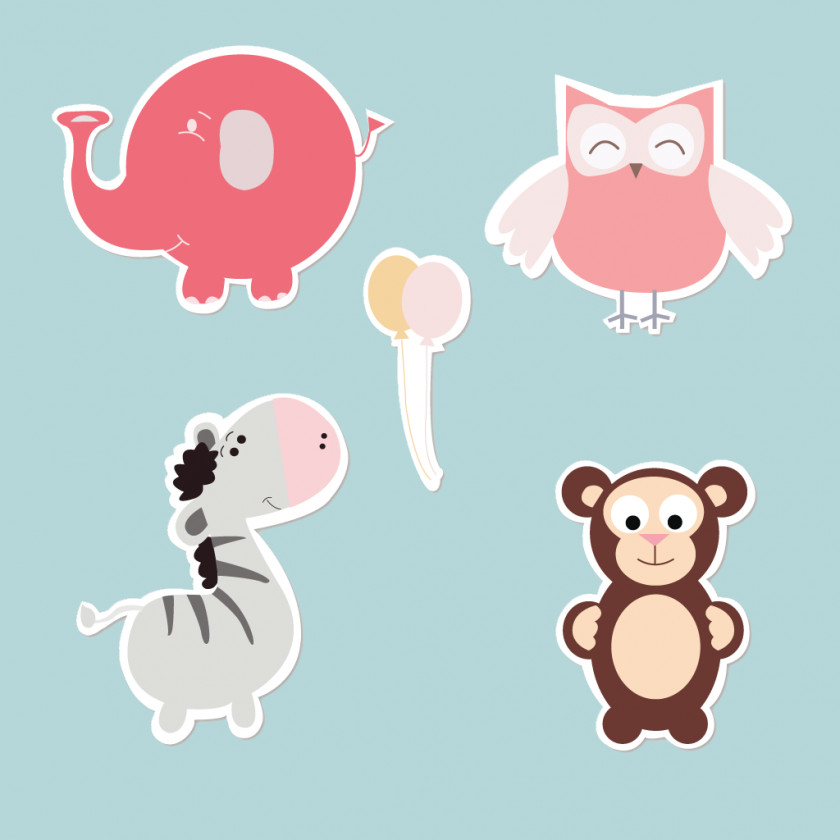 Watercolor Animals Animal Monkey Infant Clip Art PNG