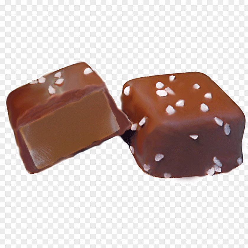Chocolate Box Fudge Bar Truffle Bonbon PNG