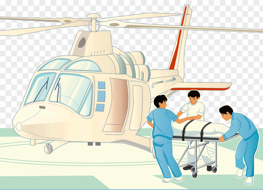 Helicopter Rescue Illustrator Rotor Basket PNG
