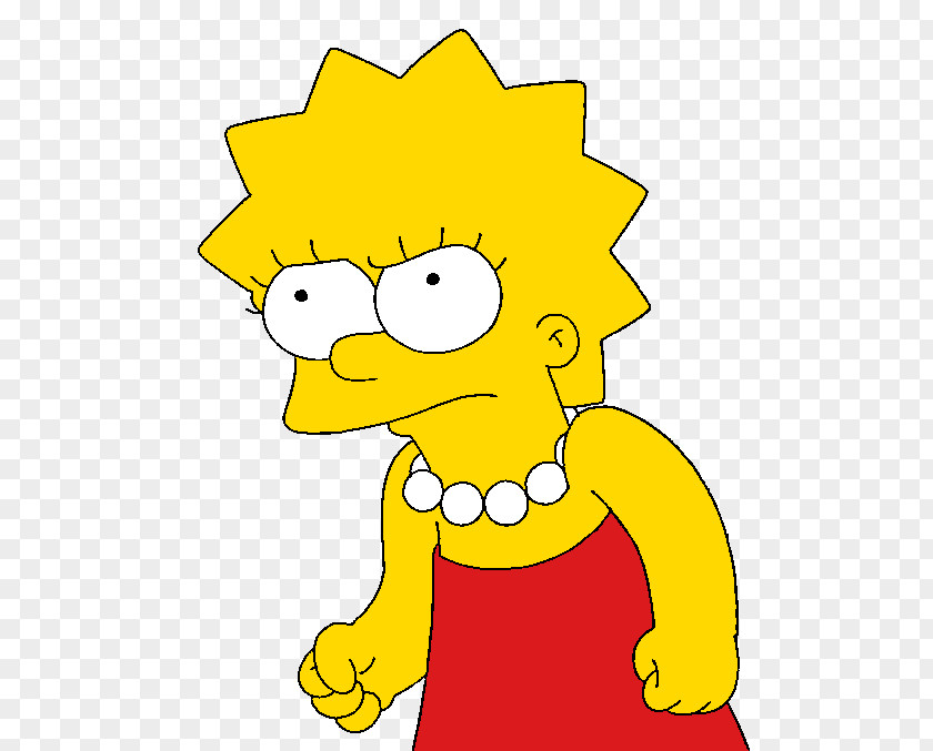 Lisa Simpson DeviantArt Line Art Clip PNG