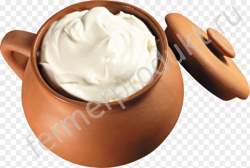 Milk Cream Kefir Smetana Dairy Products PNG