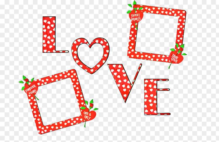 Red Ornament Valentines Day Heart PNG