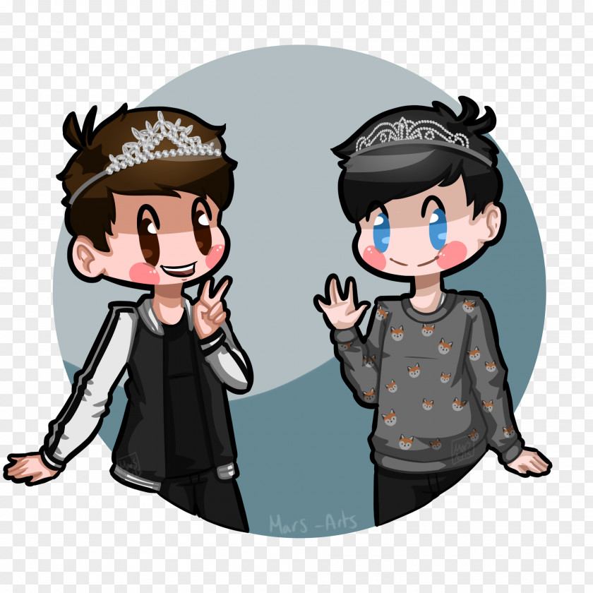 Toothach/e Dan And Phil Fan Art PNG