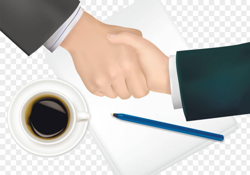 Business Handshake Drawing Royalty-free Clip Art PNG