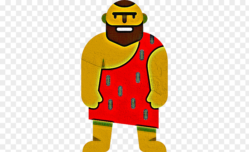 Cartoon Costume Yellow PNG