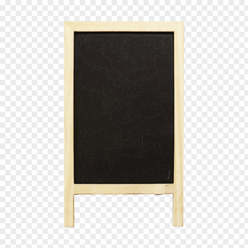 Wood Rectangle Blackboard Furniture Table PNG