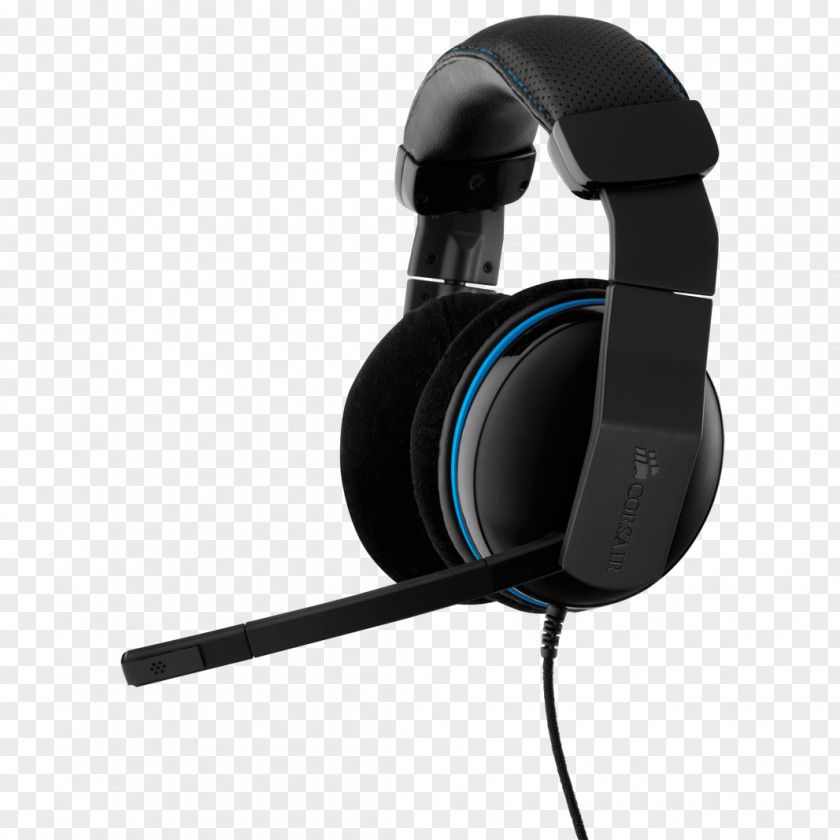 Headphones VENGEANCE 1500 Dolby 7.1 USB Gaming Headset Corsair Vengeance 1300 CORSAIR 1100 Communication PNG