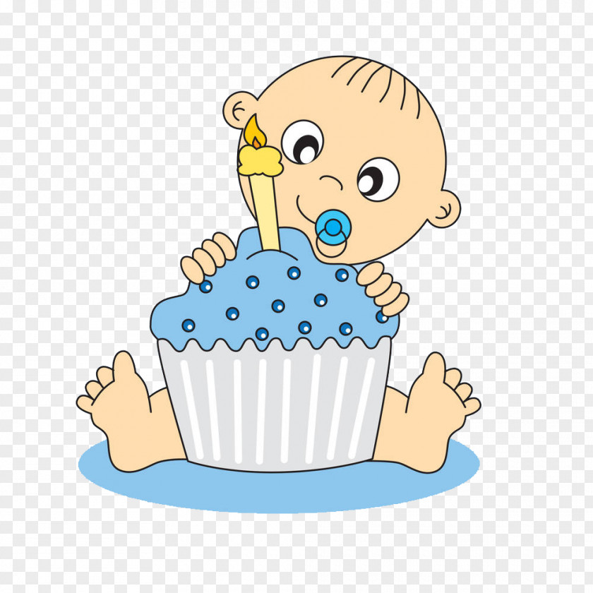 Illustration Baby's First Birthday Cake Infant Greeting Card Clip Art PNG