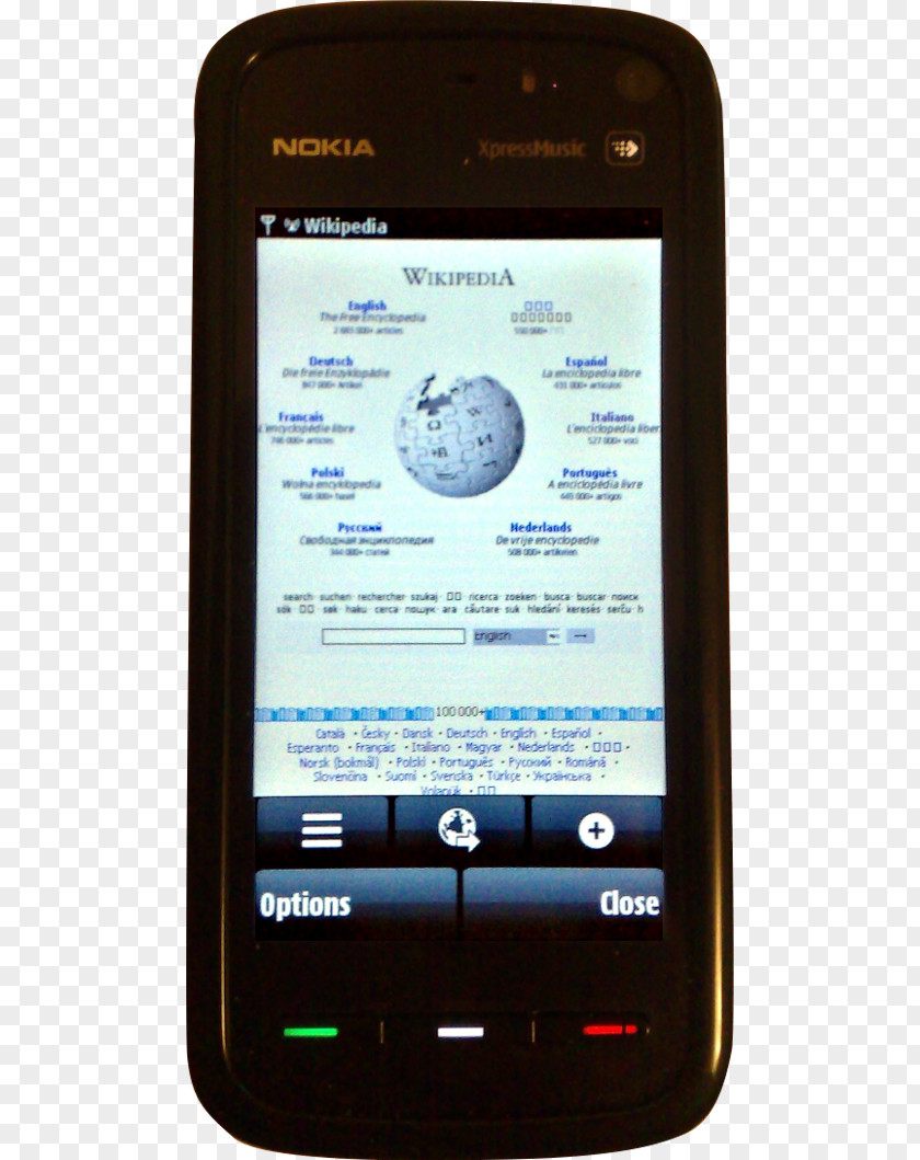 Smartphone Nokia 5800 XpressMusic N97 X7-00 X6 5530 PNG