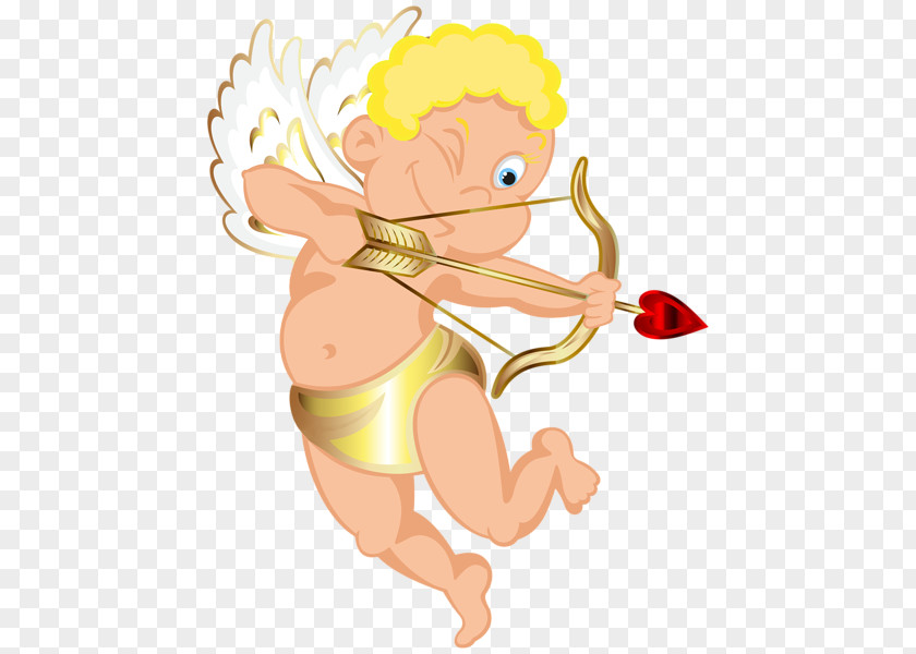 Valentine's Day Cupid Clip Art PNG