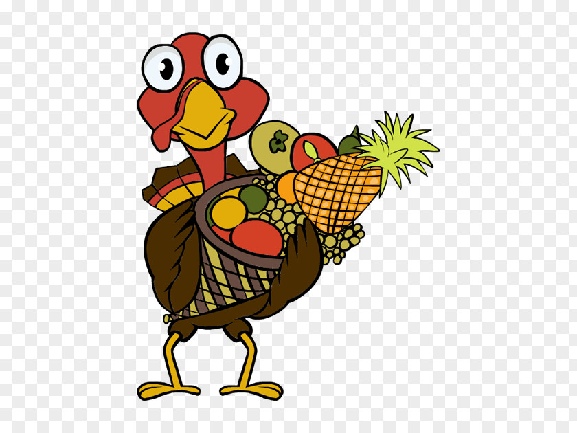 Fruits Basket Drawing Turkey Meat Clip Art PNG