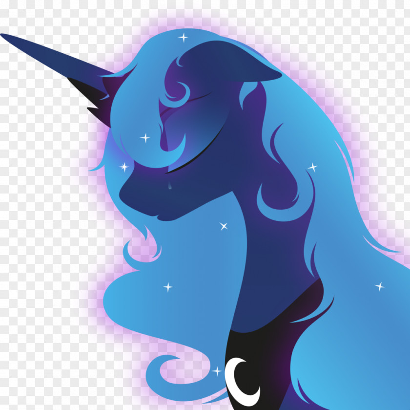 Lonely Princess Luna Pony Art Horse Equestria PNG