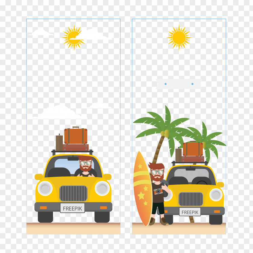 Places To Visit Travel Vacation Car Image Vector Graphics PNG