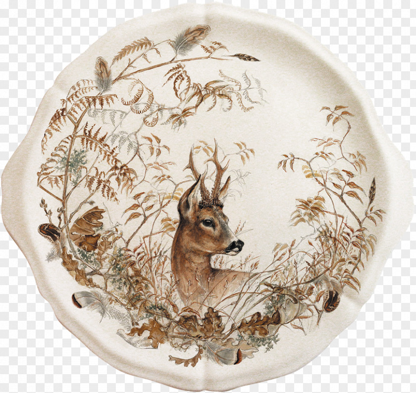 Plate Gien Tableware Porcelain Faience PNG
