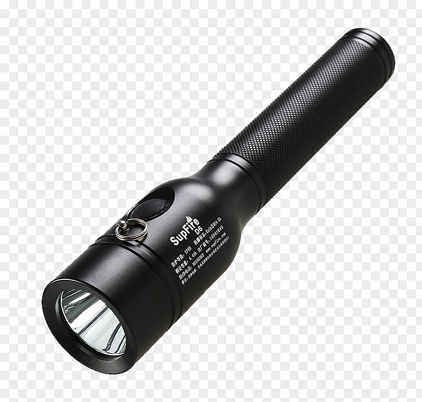 SupFire Explosion-proof Flashlight D6 Light-emitting Diode Lighting SureFire PNG