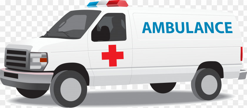 Vector Ambulance Van Royalty-free Stock Photography PNG