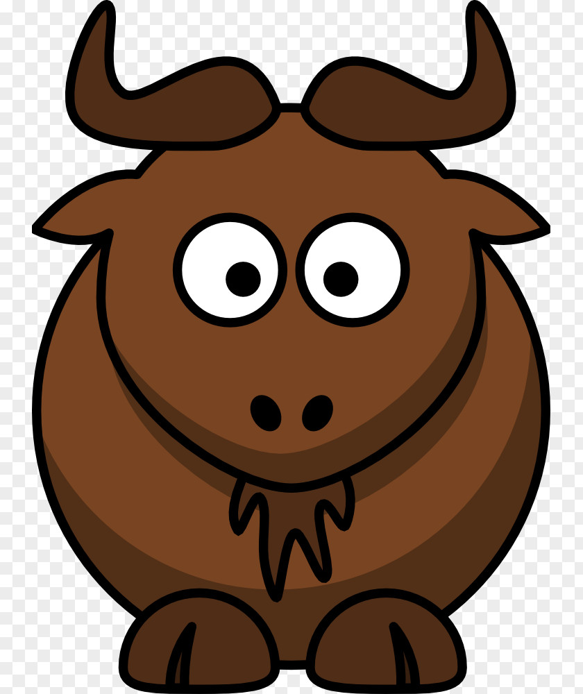 Cartoon Sheep Clipart Water Buffalo Cattle American Bison Ox PNG