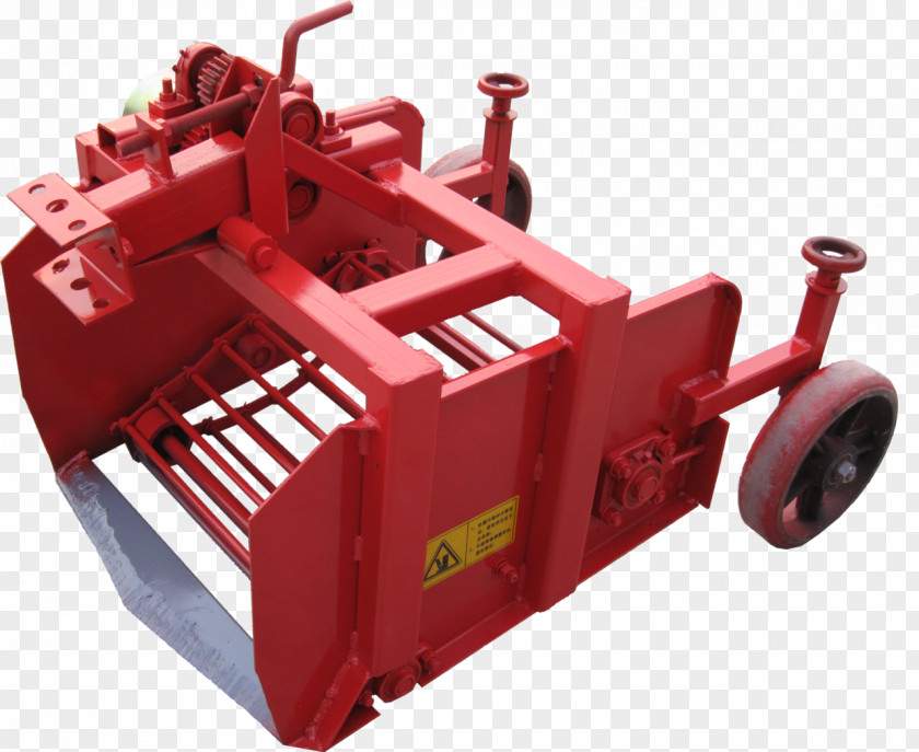 Cassava Machine Potato Harvester Combine Agriculture PNG