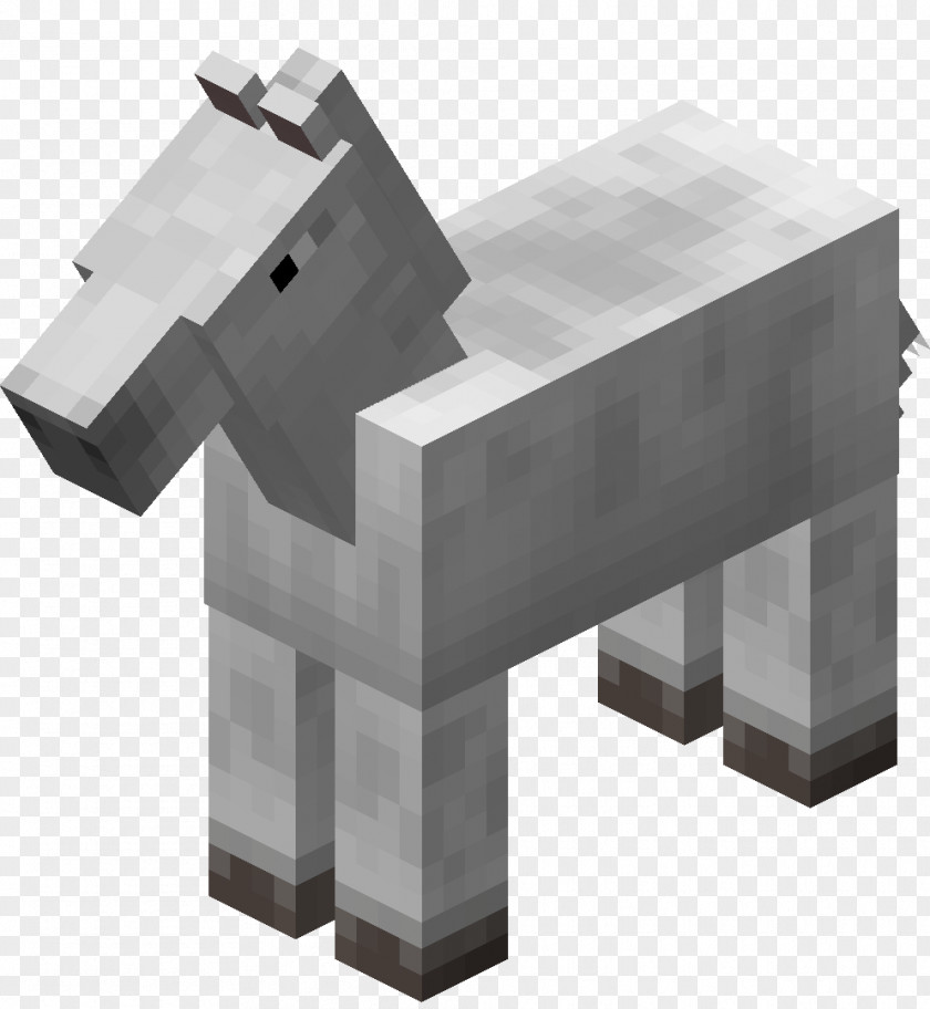 Minecraft Horse Mule Mob Donkey PNG