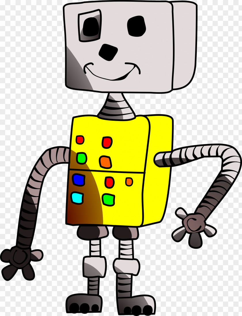 Robot Drawing Clip Art PNG