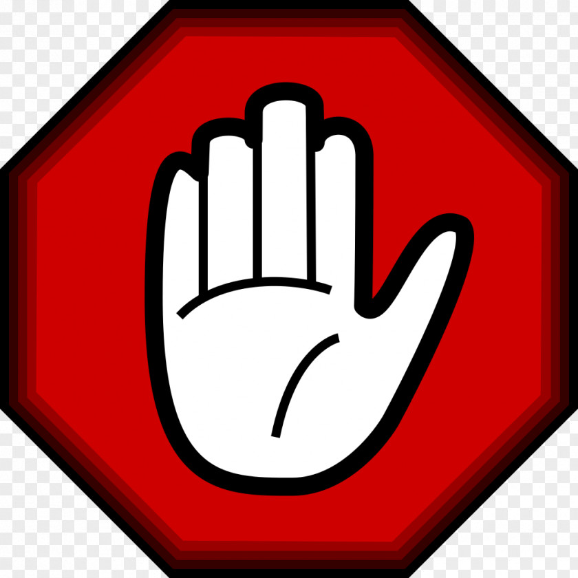 Sign Stop Hand Symbol Clip Art PNG