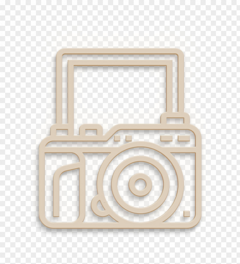 Metal Rectangle Camera Icon Capture Device PNG