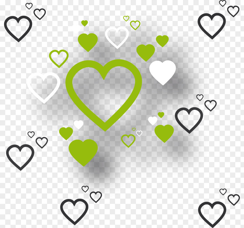 Fresh Heart Shading Download Clip Art PNG