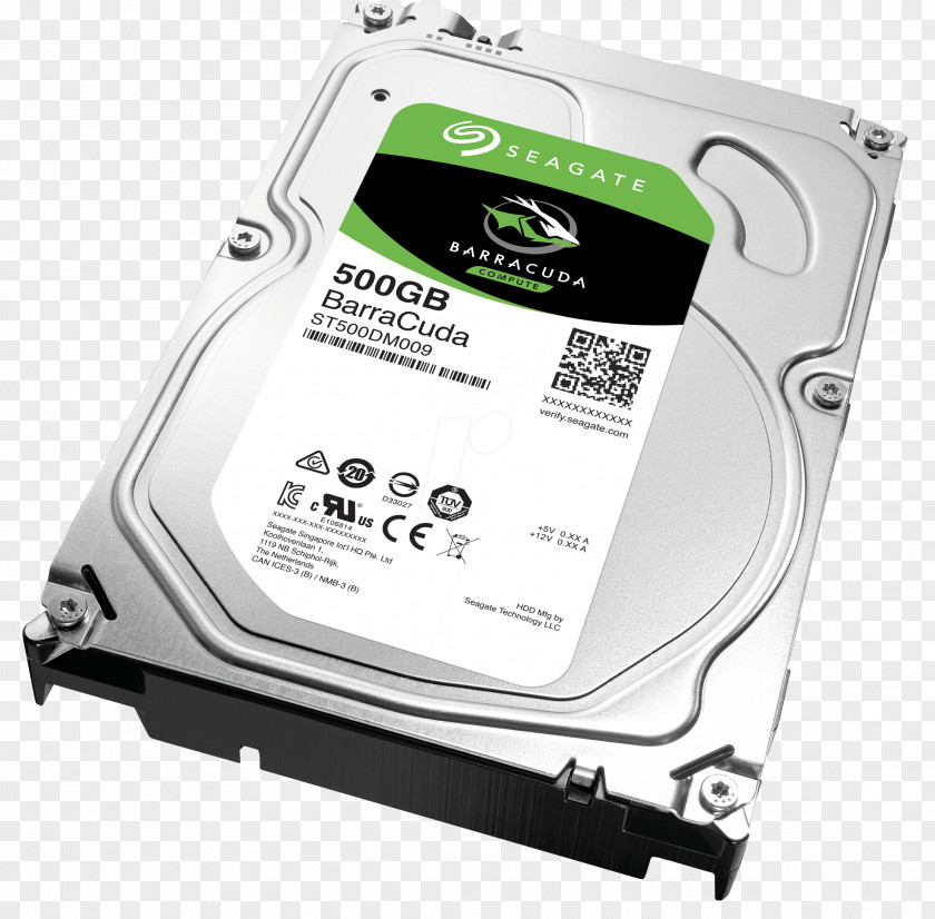 Hard Drive Drives Seagate Barracuda Technology Serial ATA Solid-state PNG