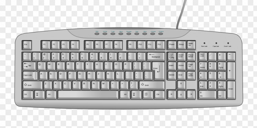 Keyboard Computer Input Devices Clip Art PNG