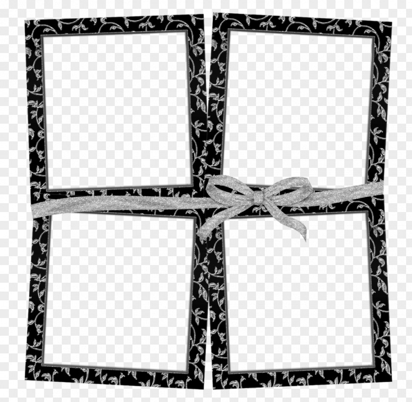 Silver Bow Picture Frames Mat Desktop Wallpaper PNG