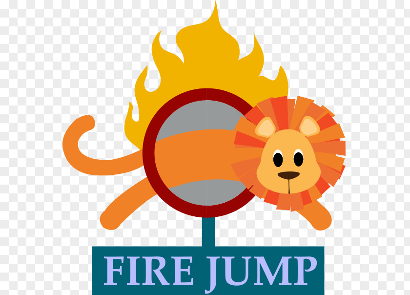 Vector,Cartoon,Lions Fireball Lion Circus Clip Art PNG